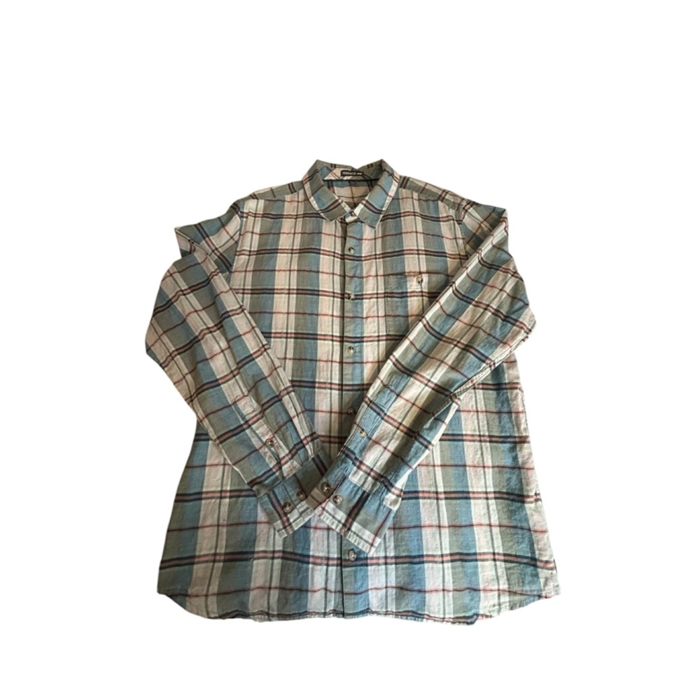 Men's Toad&Co Shirt, L, Blue
